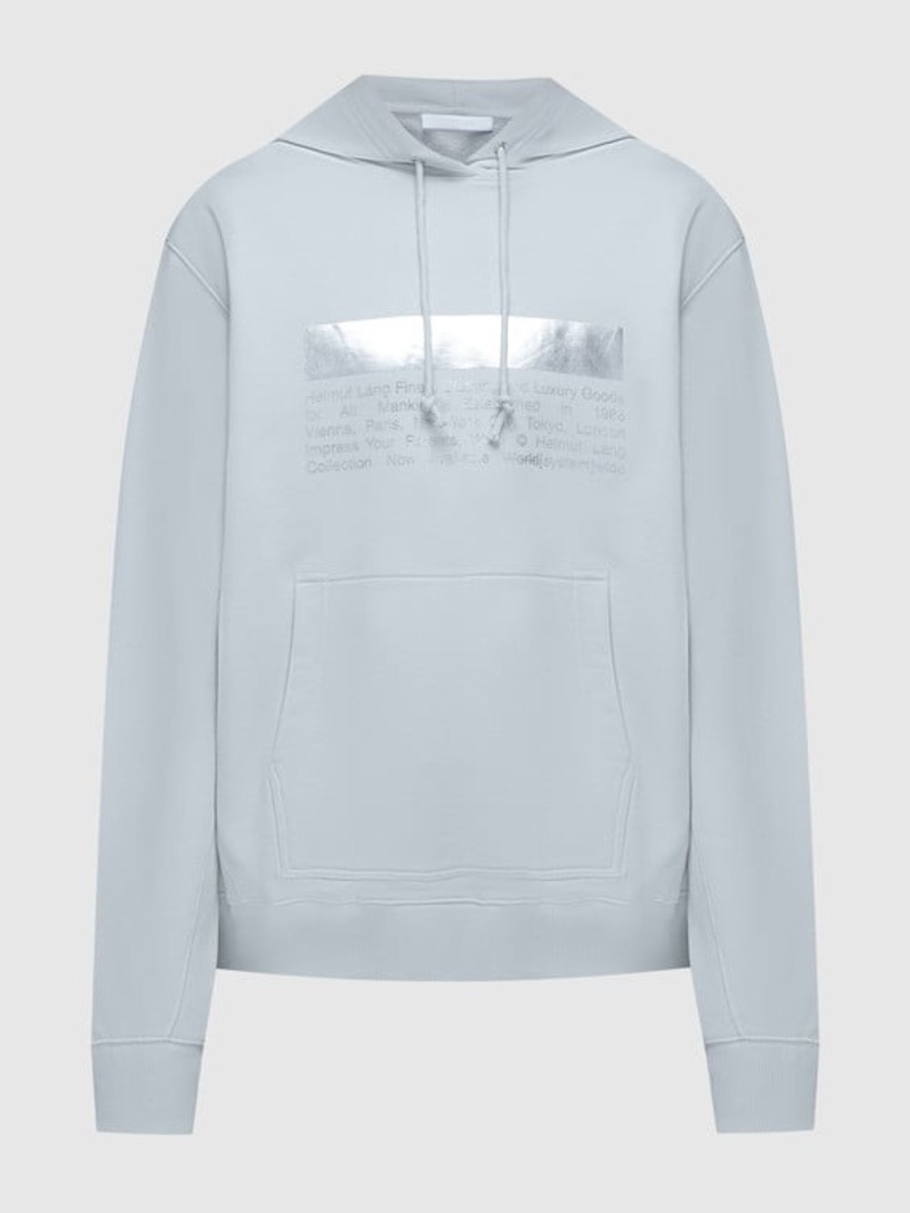 Helmut Lang Logo-print Cotton Hoodie